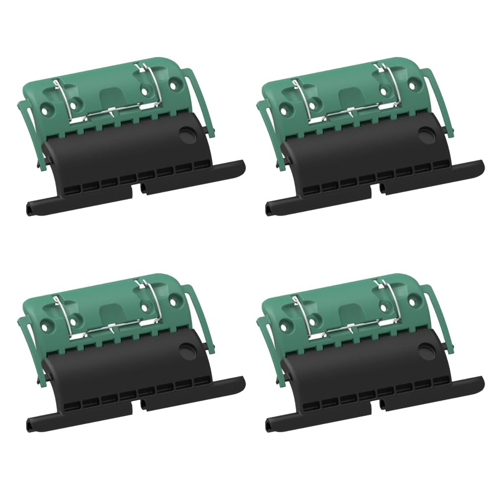 Ensemble de 4 attaches verrou ZF Clicksur H875D pour tablier de volet roulant - Fixation sécurisée pour volets roulants - Verrou automatique 1 maillon - Attache clipsable de sécurité anti-effraction