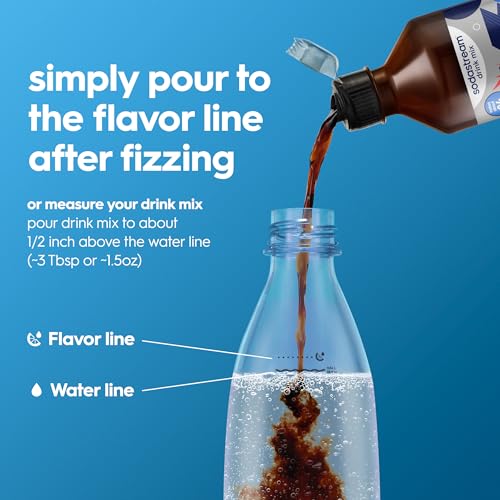 Image of Sodastream Classic Zero Xtreme Energy New Pour Bottle, 14.9 FL Oz Pack of 4