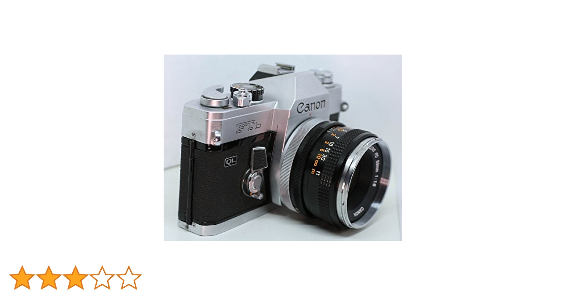 Canon FTb QL+FD 50 f1.8 完動極美品　ケース付き Canon FTb QL+FD 50 f1.8 完動極美品 ケース付き