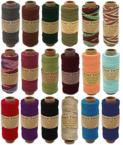 Hemptopia Hemp Twine Spool - 225 Feet Of 1Mm 100% Hemp Twine Natural Bead Cord In Your Choice Of Color (Truly Olive) - 20Lb Test Strength - Perfect For Jewelry Making And Arts And Crafts #TOP1