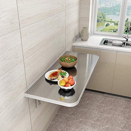 Table à abattant fixée au mur LUNEZY pour petit espace et cuisine
