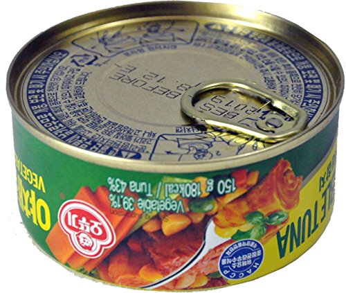 Ottogi Tuna 3 Can (5.29 OunceX3) (Vegetable mixed) - Thumbnail 2