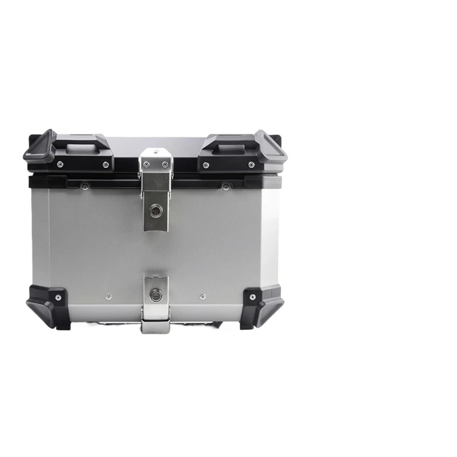 Top case moto coffre de rangement étanche en aluminium de 55l 65l 80l