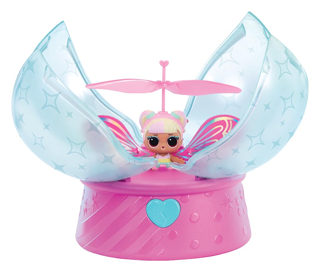 L.O.L. Surprise! Magic Flyers Fairies Tots - Flower Child - Comprend 1 Poupée et Une Baguette Magique, Présentée dans Un Emballage en Forme de Fleur, Collectionnez Les 2