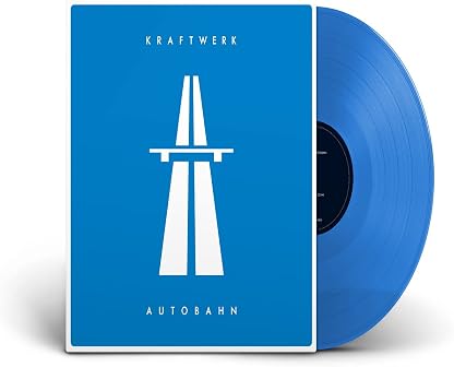 Autobahn (Vinil Azul) por Kraftwerk, capa do álbum