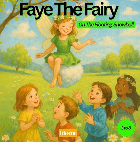 Faye The Fairy On The Floating Snowball: A Magical Spring Day with Sparkles, Snowballs, and Smiles