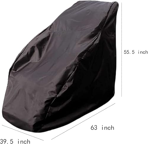 Miniatura 2 de Funda protectora para silla de masaje, fundas para sillas de gravedad cero, cubierta a prueba de polvo para silla reclinable Shiatsu, funda a prueba