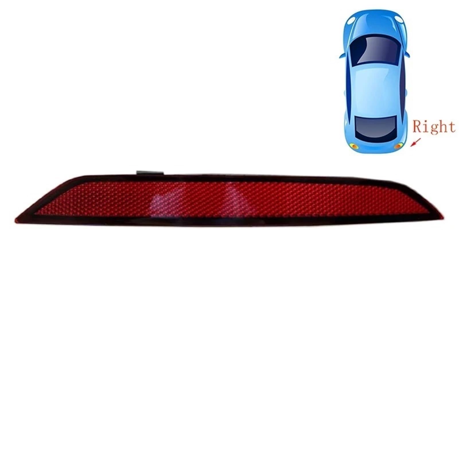 Catadiottro Posteriore Compatibile Con A5 S5 2017 2018 2019 Auto Paraurti Posteriore Riflettore Lampada Arresto Segnale Girata Avvertimento Luce Kit Accessori 8W6945105B(Right)