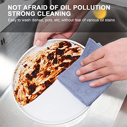 Jiajo 20Pcs Disposable Cleaning Rag In Box, One-Off Rag Microfiber Cleaning Cloth, For Cleaning Kichen Table Bathroom, Thickened Wipe Home Kitchen Car Multi-Functional (Green) #TOP3