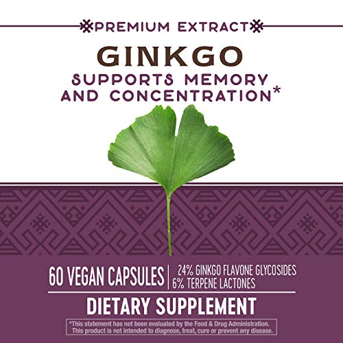 Nature's Way Ginkgo Capsules, Supports Memory & Concentration*, 120 ct - image 9