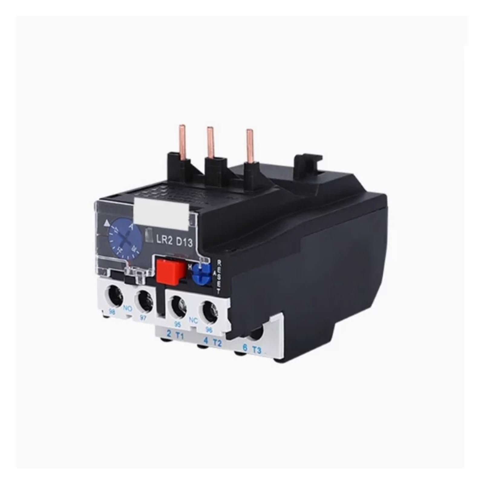 Relé térmico LR2-D13 para protección industrial trifásica