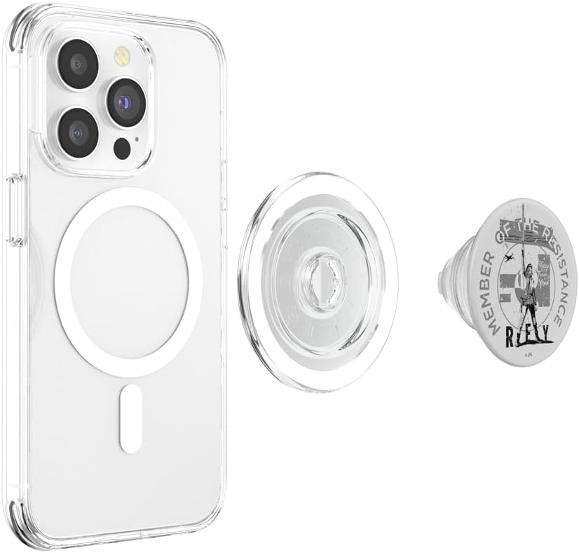 Star Wars The Last Jedi Rey Member Of The Resistance PopSockets MagSafe PopGrip for iPhone