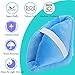 1 Piece Foot Support Pillow-Heel Cushion Protector Pillow for Relieveing Foot Pressure，Blue