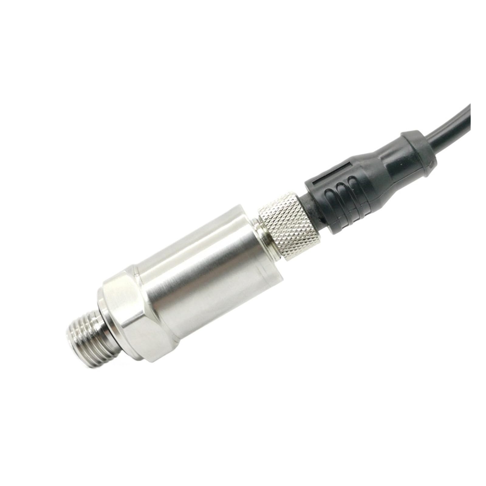 Vmvud 0-10V Bend Water Oil Fuel Gas Air Pressure Sensor G1/4 12-36V 4-20Ma M12 0-600Bar Optional Stainless Steel Pressure Transducer Transmitter(,0-10Bar)