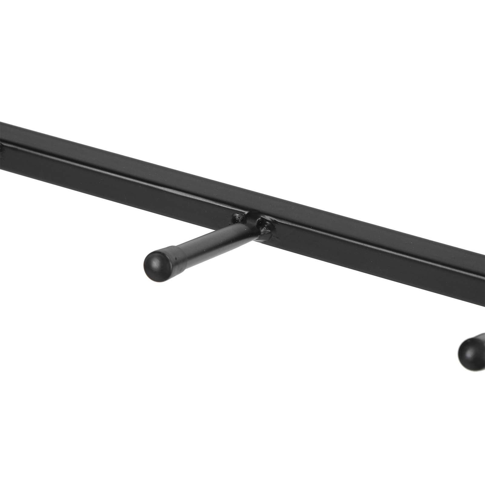 Ejoyous Wall Mount Coffee Mug Holder, Wrought Iron Coffee Tea Cup Hanging Rack Display Organizer Space Saving Mug Hanger with 30 Hooks for Home Kitchen Farmhouse Storage and Collection(6 Tier)