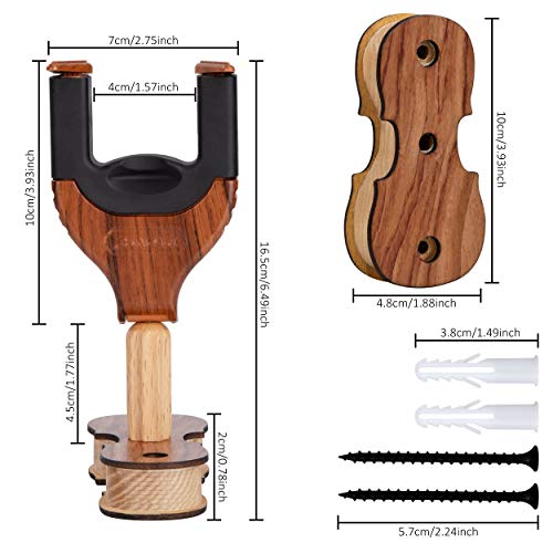 Support Mural pour Violon, Crochet de Cintre avec Verrouillage Automatique, Accroche de Ukulélé Mandoline en Bois dur… - Les Beatles, Paul McCartney, John Lennon, RIngo Starr, George Harrison Support Mural pour Violon, Crochet de Cintre avec Verrouillage Automatique, Accroche de Ukulélé Mandoline en Bois dur… – Image 6