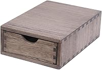 Vista 7 de Soportes para cápsulas de café de 1 capa y 1 cajón, marrón oscuro (CF1D1C-DK)