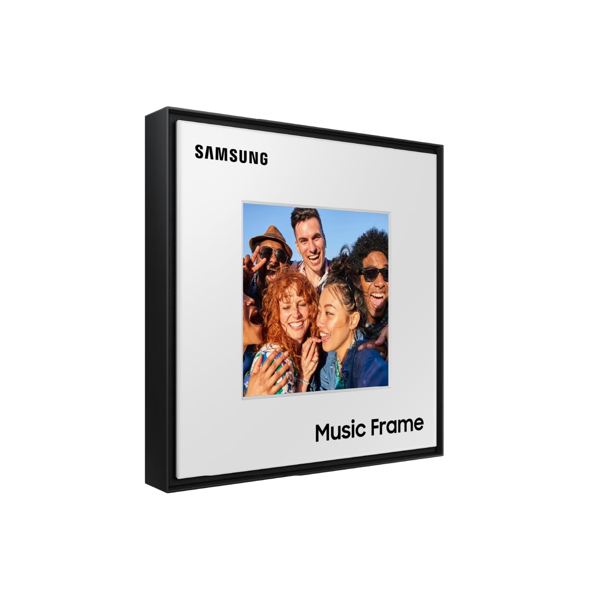 SAMSUNG Music Frame Dolby Atmos Smart Speaker - HW-LS60D/ZA (2024) + Bundle 3 Year Extended Warranty