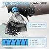 Yougfin 2 in 1 Extendable Snow Brush with Ice Scraper for Car Windshield, 33 Inch Car Window Scraper & Foam Snow Removal Brush for SUV, Heavy Duty Snow Cleaner for Truck Van, 360° Pivoting Head #4