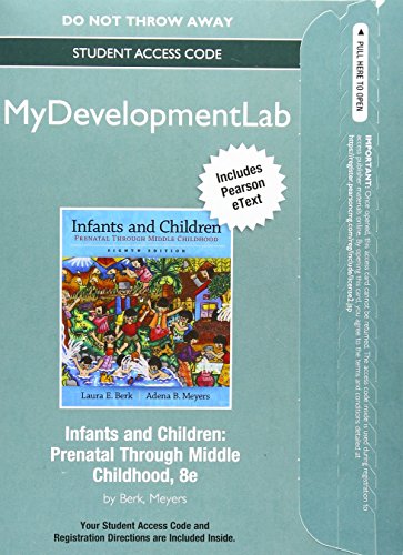 New Mylab Human Development with Pearson Etext ... 0134104285 Book Cover