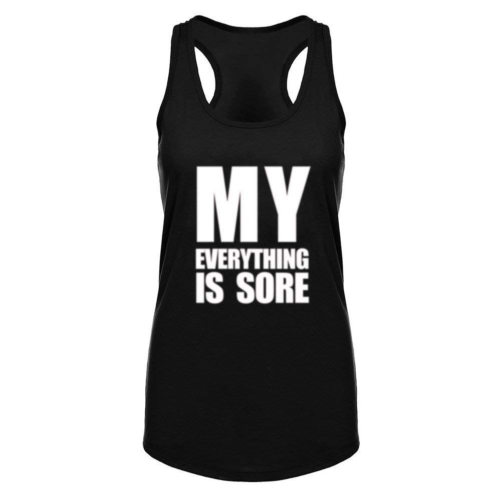 WINGZOO Workout Tank Tops for Women-Womens Funny Saying Fitness Gym Sleeveless Racerback Shirts