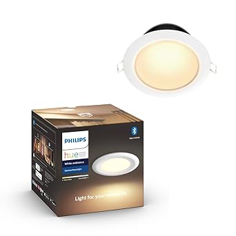 Philips 7w Garnea Hue White Ambience Downlight, Synthetics