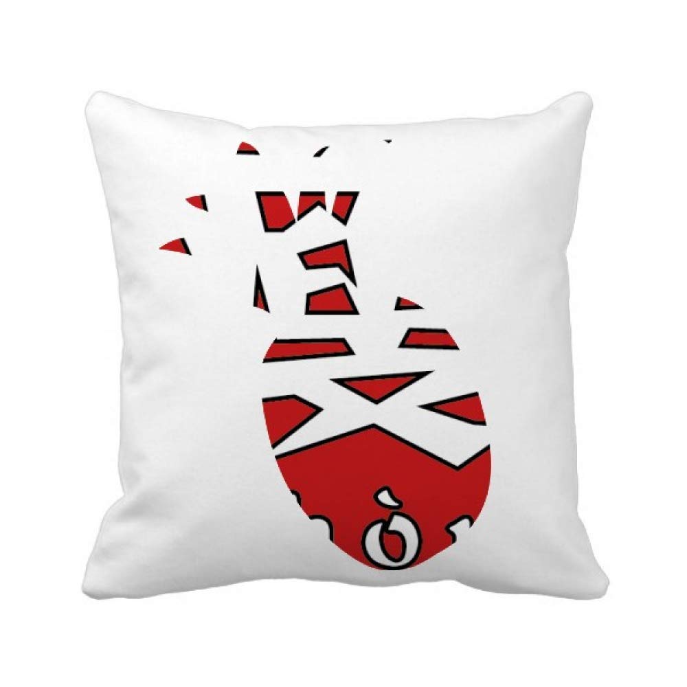 Coussin carré chinois ananas Mince Chine déco de salon cosy