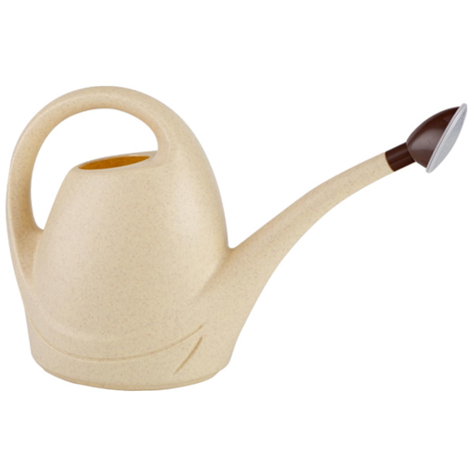 Arrosoir pour plantes sur le balcon : design ergonomique jaune clair de 3,5 L