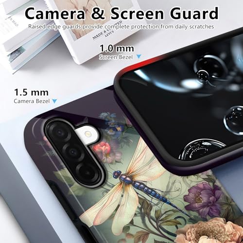 Coque Samsung S26 Plus antichoc et robuste double couche de protection à motif fleur - 5
