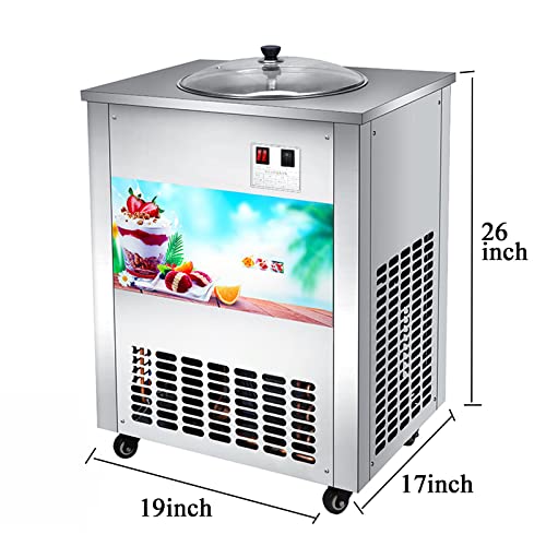 LANGTAOSHA Eisplatte Zum EIS Machen, Eiscreme Maschine Vollautomatische Eismaschine, Gefrorener Joghurt, Lügencreme, Für… – Bild 8