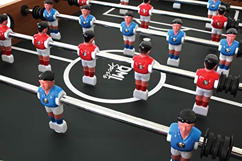 American Legend Charger 52” Foosball Table with Abacus-Style Scoring and Internal Ball Return System - Thumbnail 4