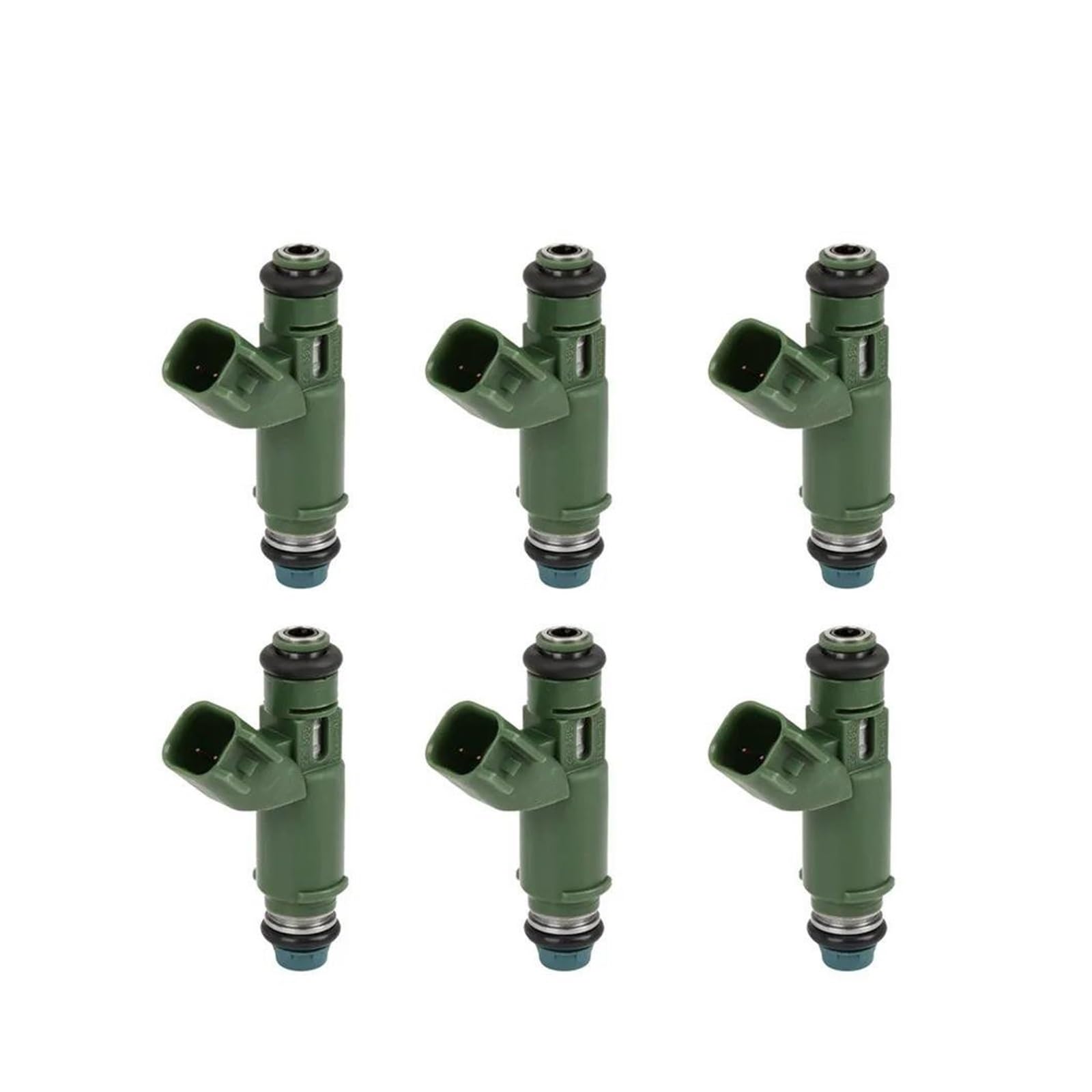 6pcs Fuel Injector Nozzle 852-12234 195500-4011 1X4Z9F593AB for Jaguar for X-Type 2.5L V6 2002-2005 3.0L V6 2002-2008 CYPMDW