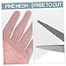 OUNONA 6pcs Stainless Steel Mesh Screen Mesh Filter Window Net Screen Strainers Industrial Woven