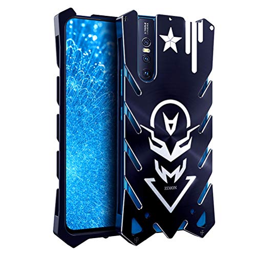 Grandcase Vivo S1 Pro Case,Military Shock-Proof and Drop-Proof Aluminum Metal Shell with Personalized Hollow Design, Sturdy and Durable Cover for Vivo S1 Pro 6.39