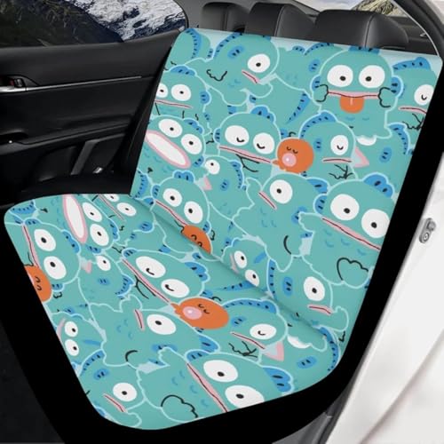 はんぎょどん カーシートカバー 後部座席用 軽 普通車適用 後席単品 軽自動車 シートカバー 背面フルカバー バケット ブラック 運転席 助手席 車用 シート カバー 汎用