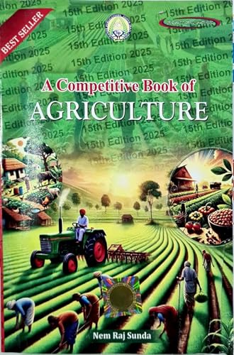 Image of NEM RAJ SUNDA: A Competitive book of Agriculture - 15th /Ed. - July 2025 Published [ORIGINAL BOOK-TOP GRADE PAPER & PRINT QUALITY]- For 2026 Exams