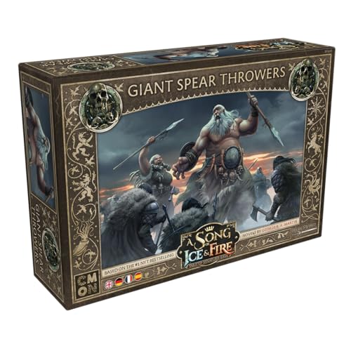 CMON, A Song of Ice & Fire – Giant Spear Throwers (Speerwerfende Riesen), Erweiterung, Tabletop, 2 Spieler, Ab 14+ Jahren, 45-60 Minuten, Deutsch, Mehrsprachig