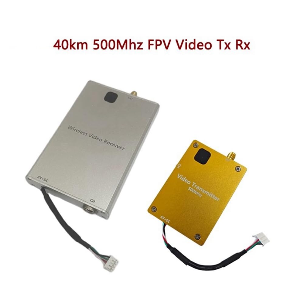 Trasmettitore Ricevitore Video FPV da 40KM 500Mhz 4W per UAV Wireless A Lungo Raggio