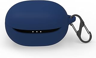 جراب متوافق مع انكر لايف P3 حماية سيليكون مقاوم للصدمات سلسلة مفاتيح من ميتيكيو كحلي