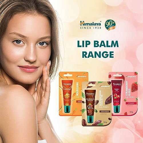 Himalaya Lip Balm Nourishing Tube with Wheatgerm Oil & Carrot Seed Oil 10g, White - Image 7