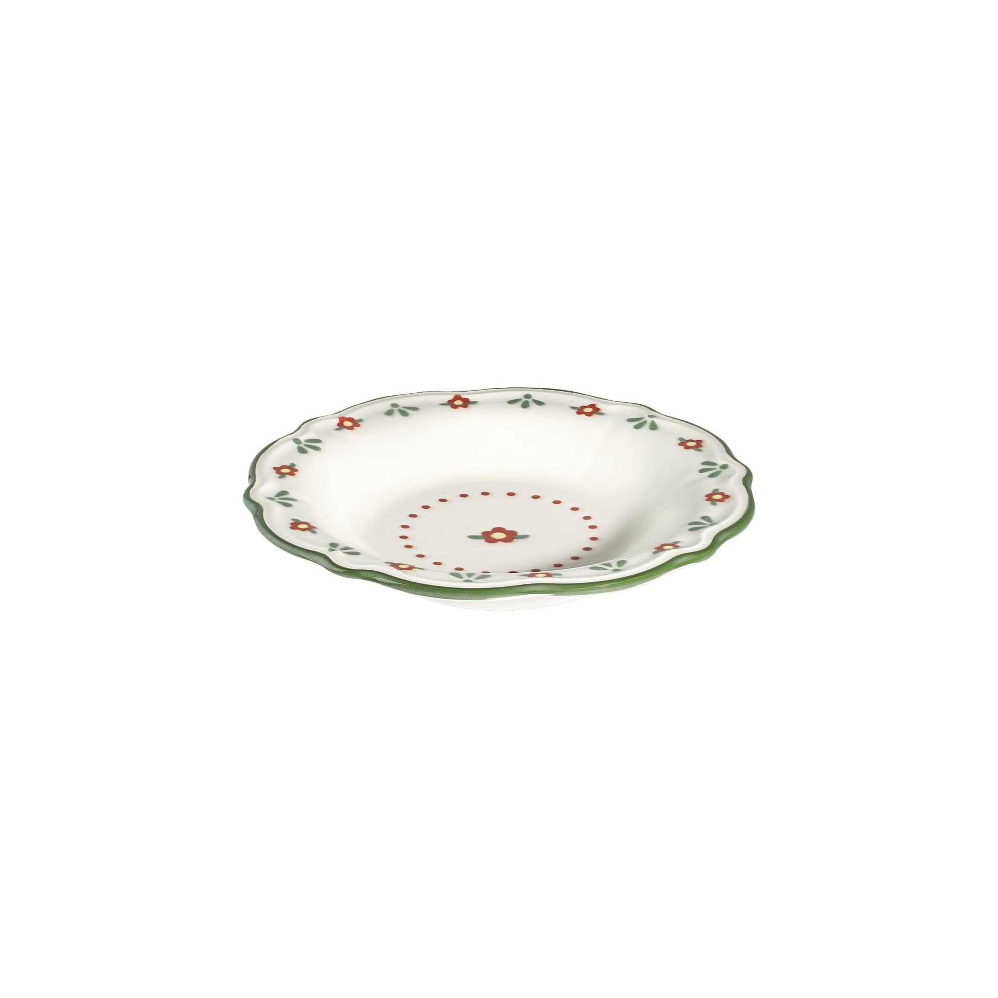 Elegancki 24-częściowy zestaw naczyń, 100% porcelana | Zawiera talerze do serwowania, talerze obiadowe, talerze deserowe i miski, idealny dla gości