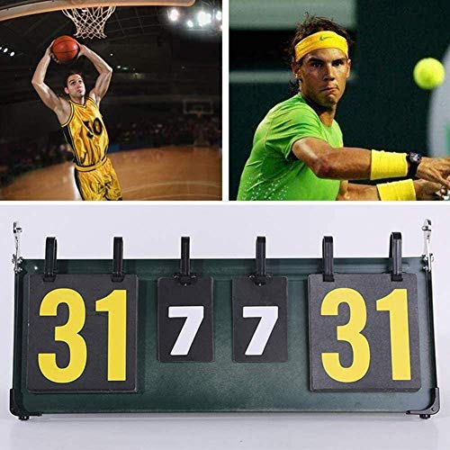 Marcador portátil para fútbol y baloncesto con funda resistente miniatura 3