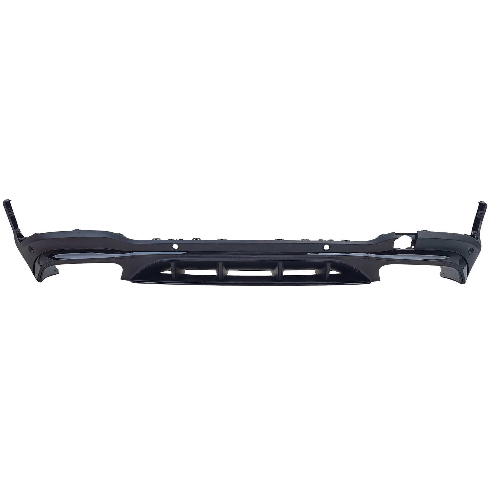 Heck Diffusor Sport + schwarze Endrohre für Mercedes GLC X253 19-22 Facelift