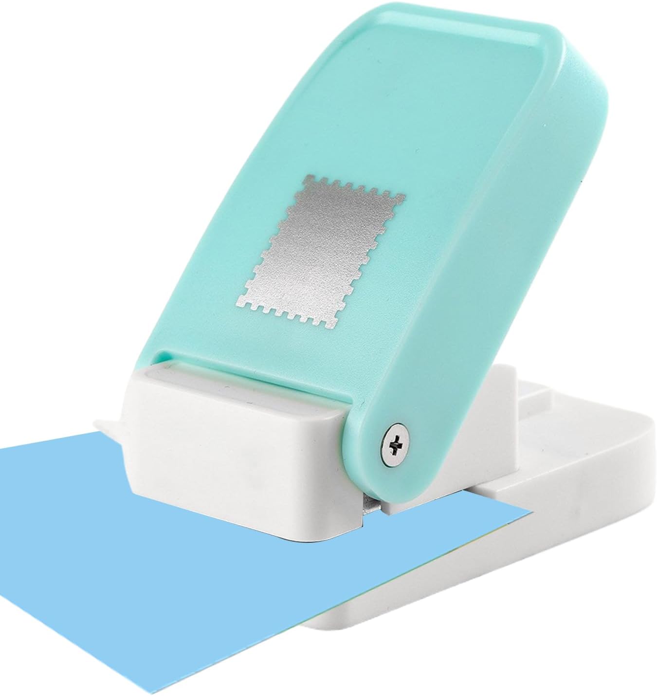 Stamp Punch - Precise Square Rectangle Craft Supplies,Stamp Puncher Square Rectangle,for Scrapbooking Card Making Journal Album Photo Arts & Crafts Home Office School