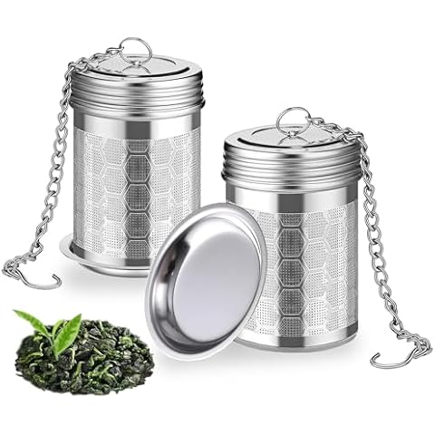 HAWOWZ 2 Pack Tea Infusers Cover