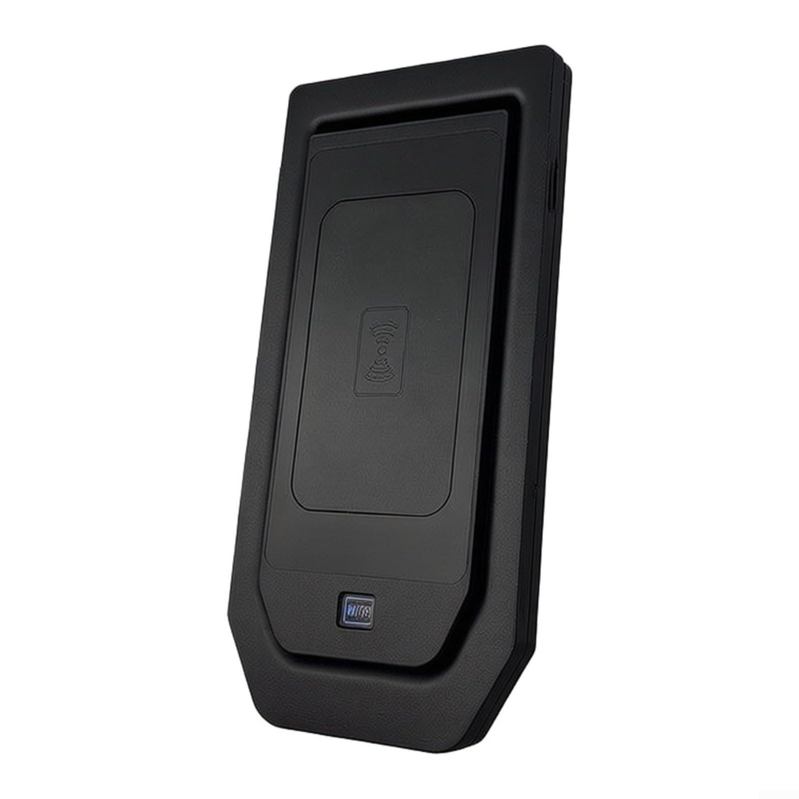 Stazione di ricarica wireless con bracciolo per GMC per Sierra 2019-2022, caricabatterie rapido da 15 W, protezione da surriscaldamento, nero