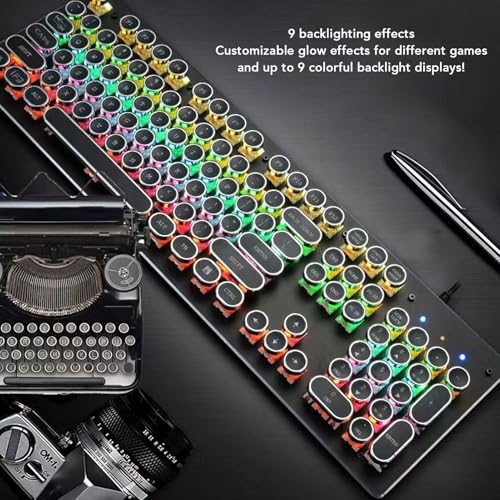 Teclado Gamer Vikye2qby0vu4h7-11 Mecánico RGB USB miniatura 3