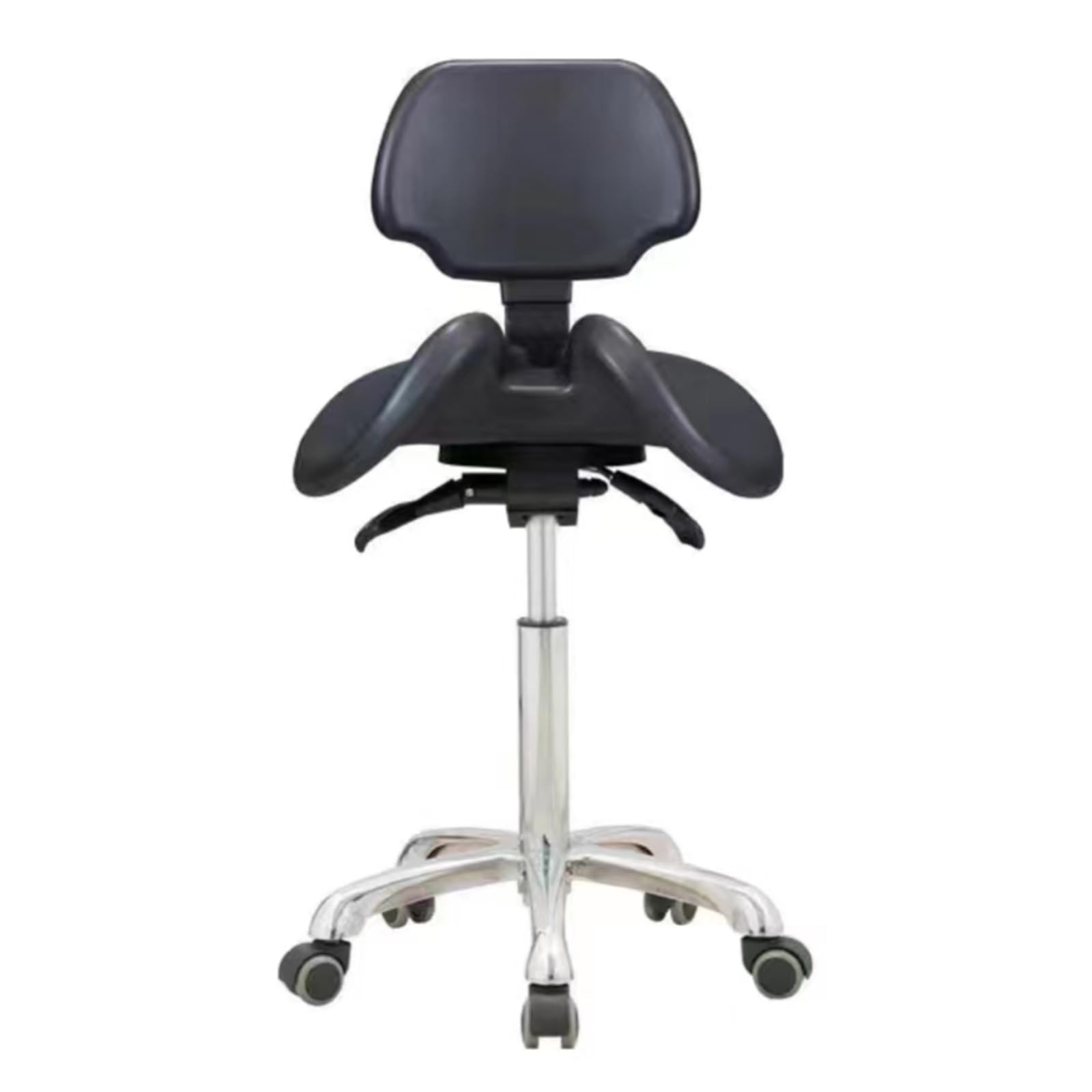 Silla de Dentista SFKLYU con Sillín Ergonómico, Taburete Ajustable con Elevación Hidráulica, A3