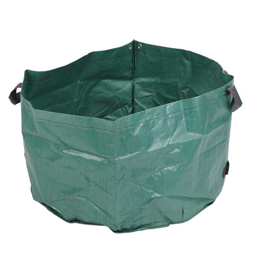 Juopzkenn saco de lixo para jardinagem, 63 galões, reutilizável, resistente a rasgos, folhas de jard