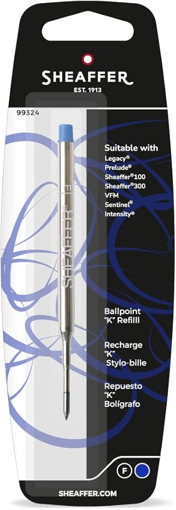 SHEAFFER 23Kボールペン　インク青 楽天市場】【ネコポスOK】 シェーファー SHEAFFER カートリッジ